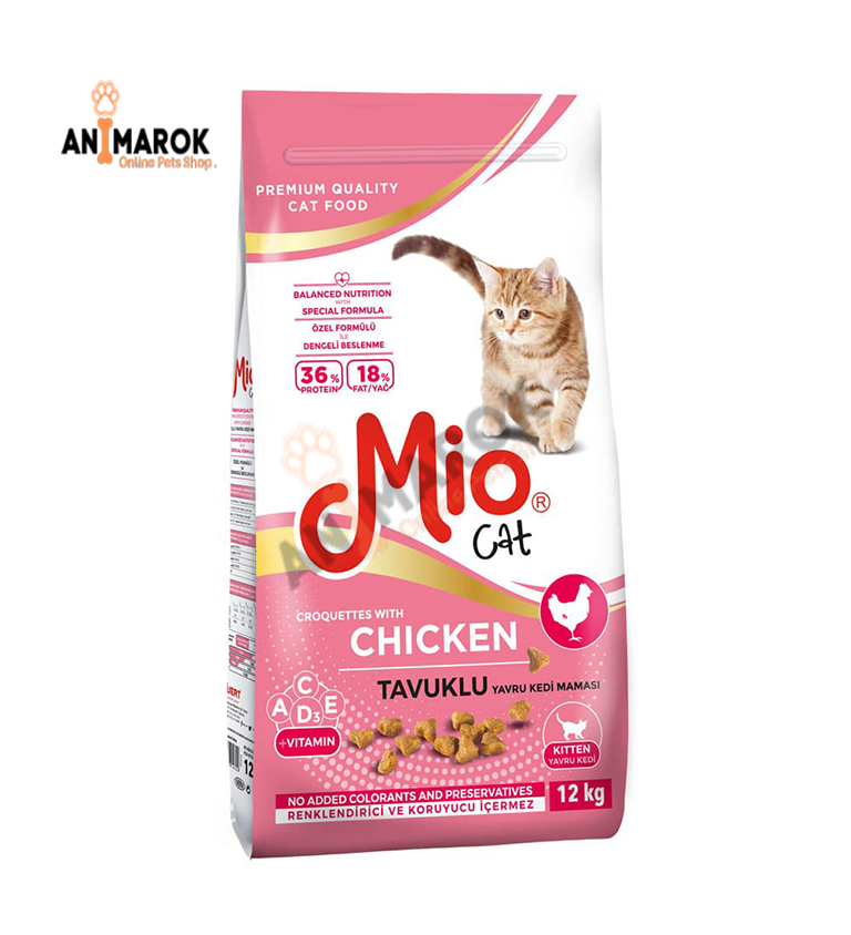 MIO Croquettes Kitten pour chaton poulet