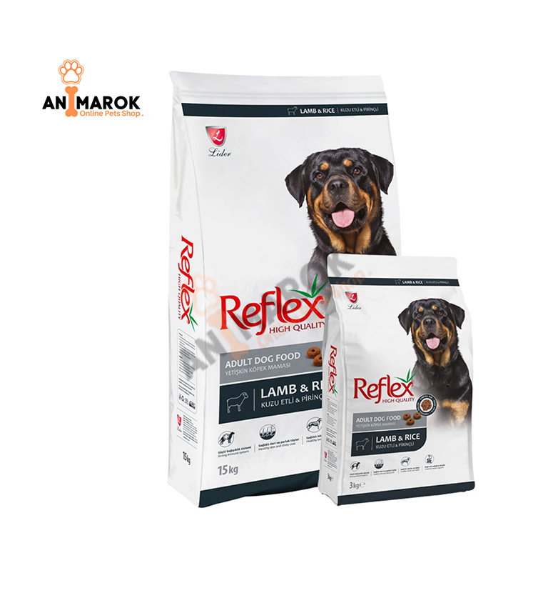 REFLEX High Quality Adult Dog Food Agneau & Riz
