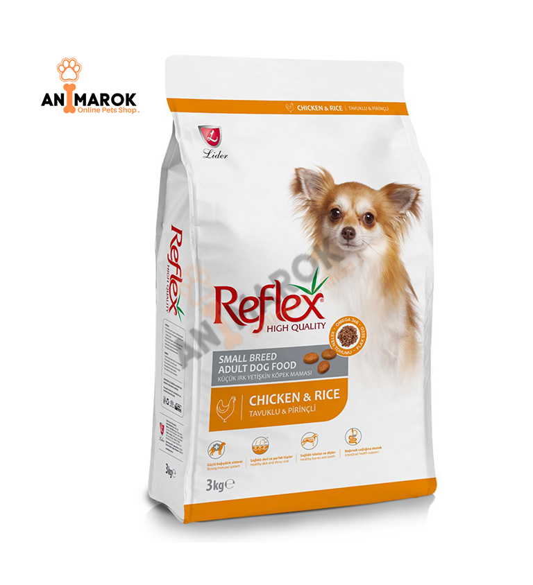 REFLEX High Quality Small Breed Adult Dog Food Poulet
