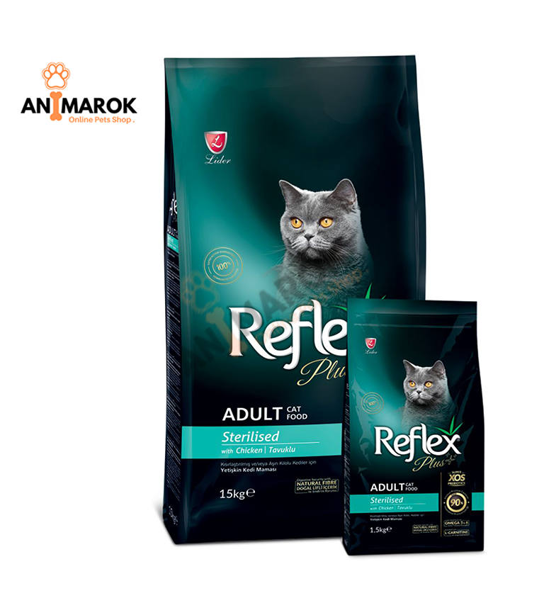 REFEX Plus Stérilisée pour chats adultes au Poulet