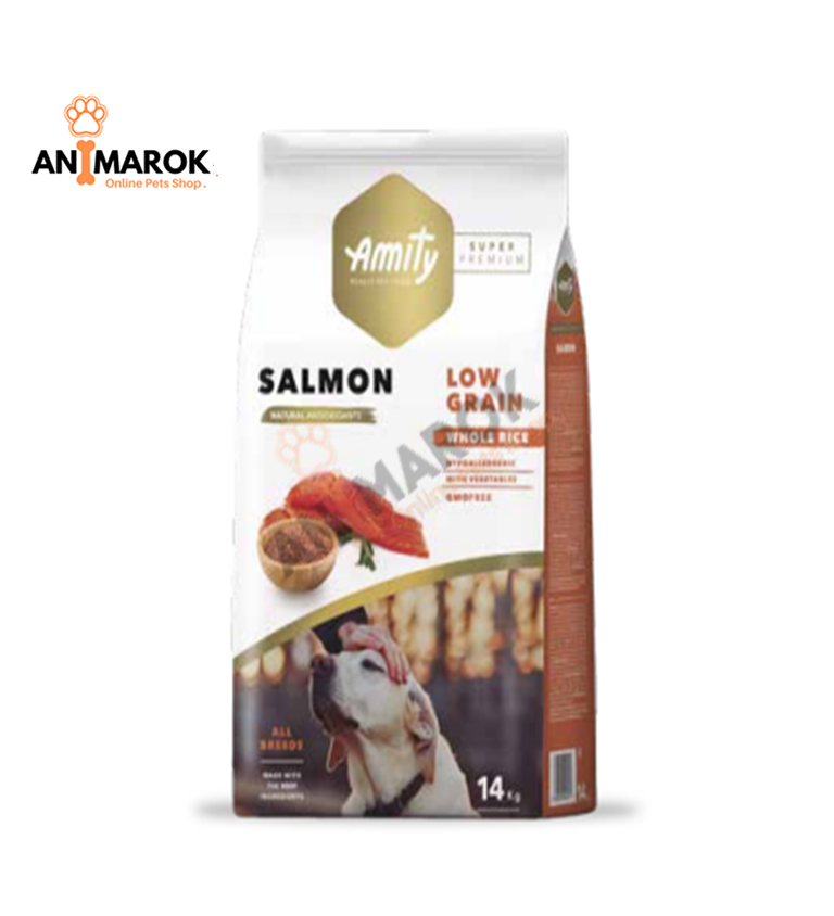 AMITY Dog Low Grain Saumon Adulte