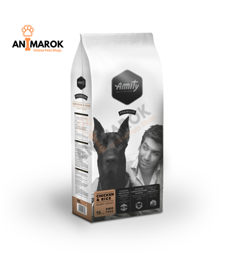 AMITY Premium Giant Adulte Poulet & riz