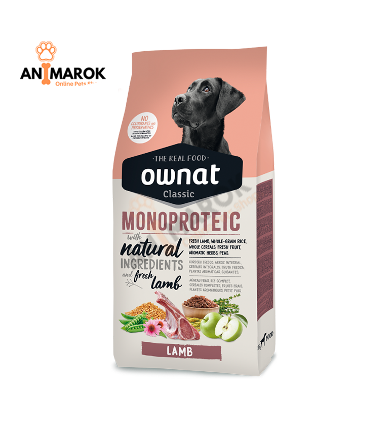 OWNAT CLASSIC MONOPROTEIC LAMB - DOG