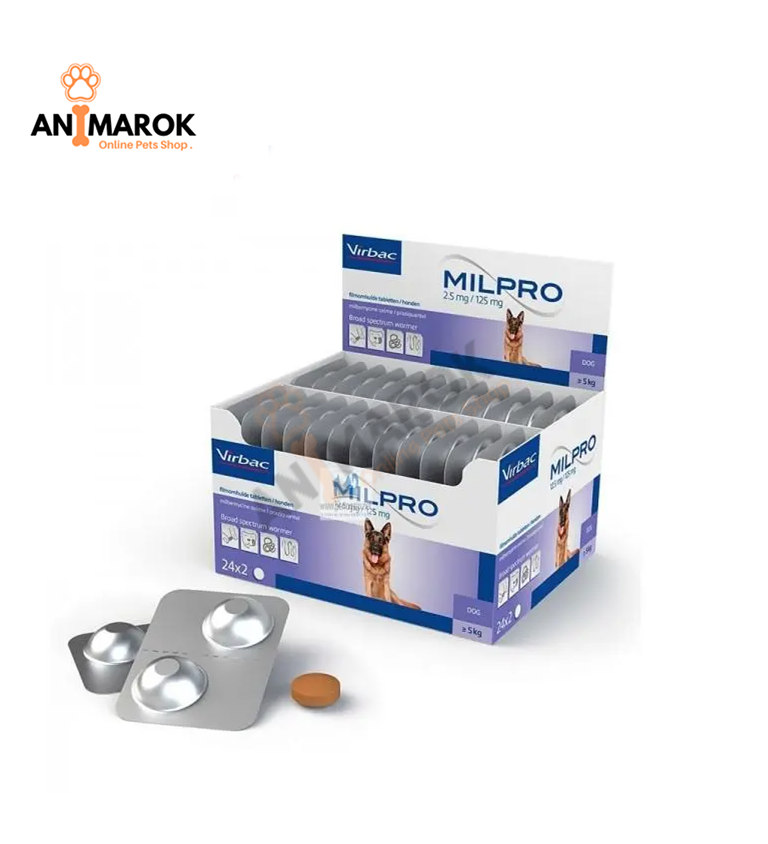MILPRO® 12,5 mg/125 mg  Comprimés pelliculés pour chiens