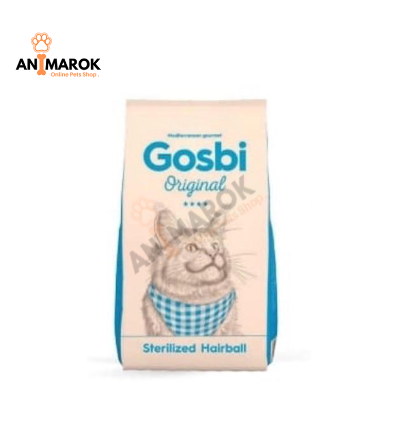 Gosbi Original Sterilized Hairball – Croquettes pour chat