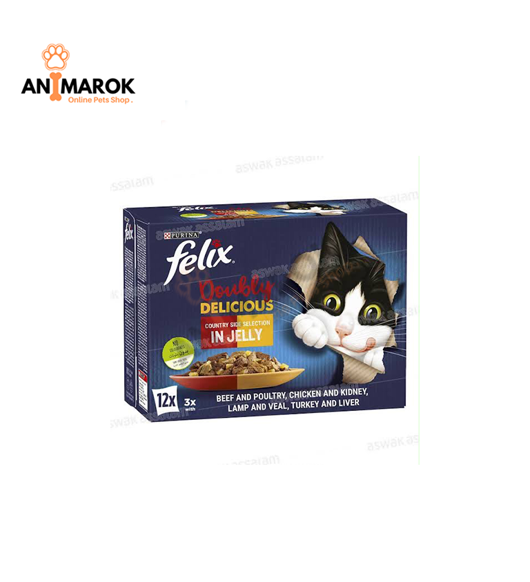 PURINA FELIX DOUBLE DELICIOUS – Campagnarde en Gelée