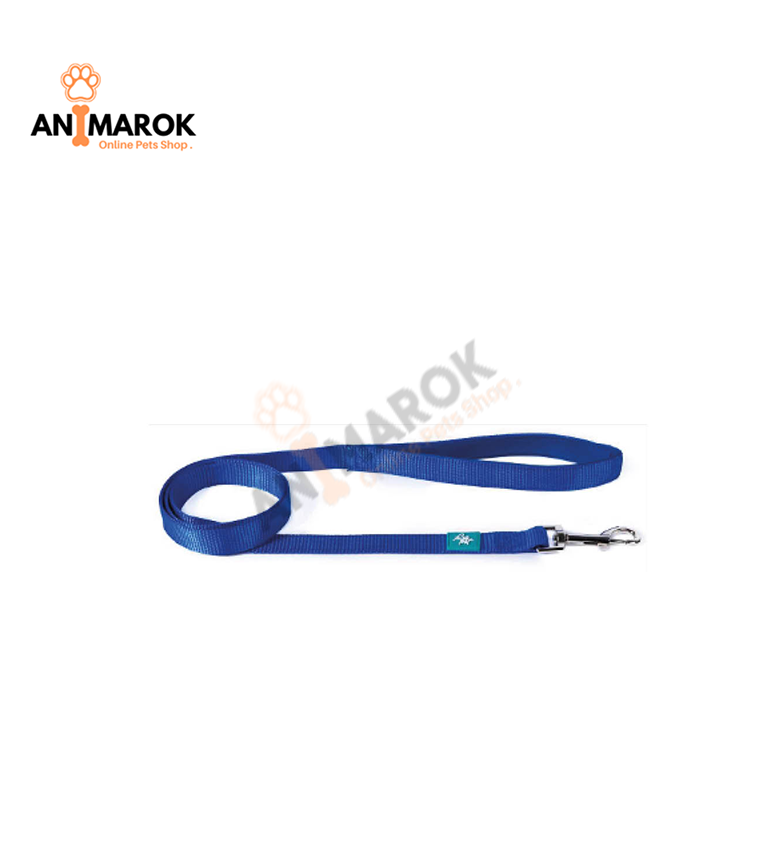Leopet laisse en nylon Bleu ( XS-S/ M- L)