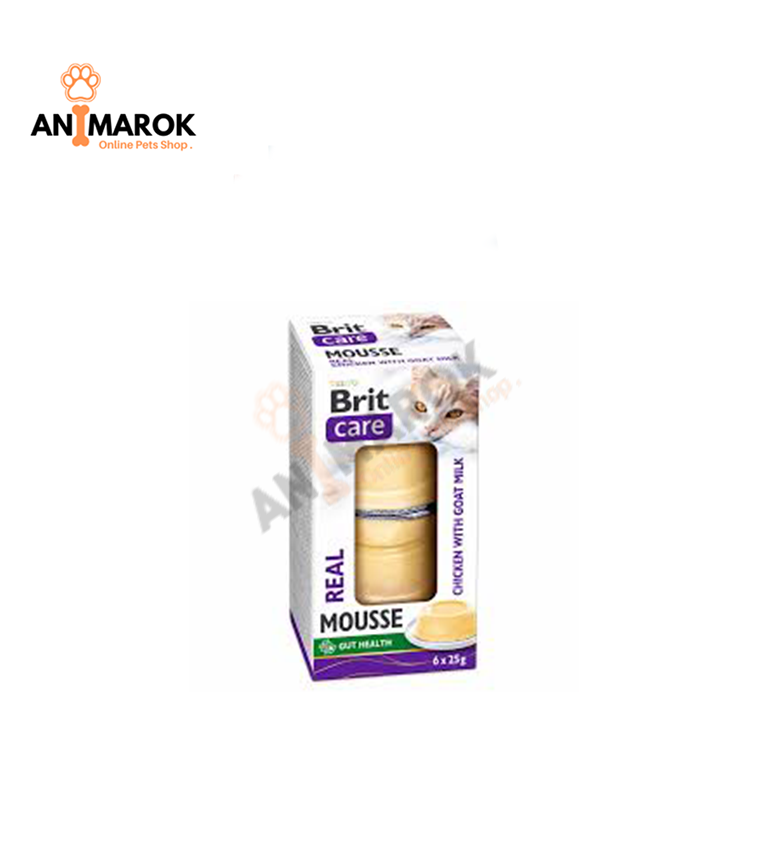 Brit Care Cat Mousse Real Chicken with Goat Milk