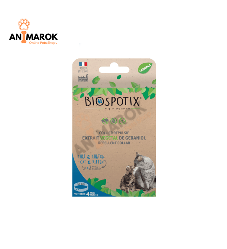 BIOGANCE BIOSPOTIX Collier Répulsif Chat & Chaton