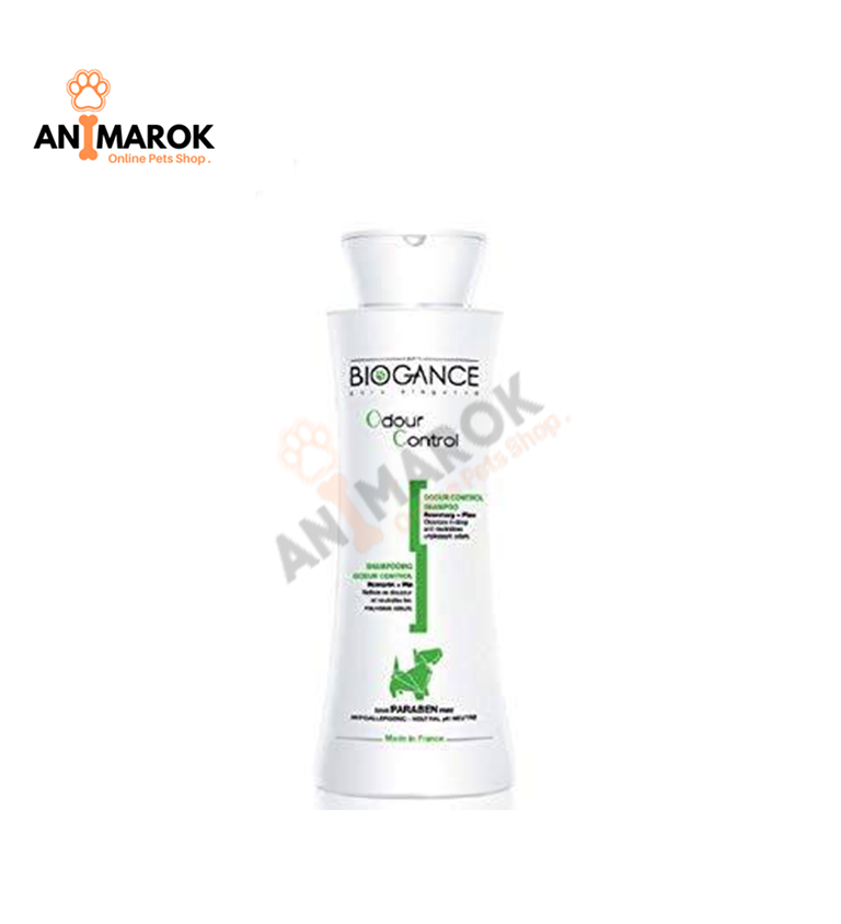 BIOGANCE Shampoing Anti-Odeur (Odour Control Shampoo) 250 ml – Élimine les Mauvaises Odeurs et Rafraîchit le Pelage