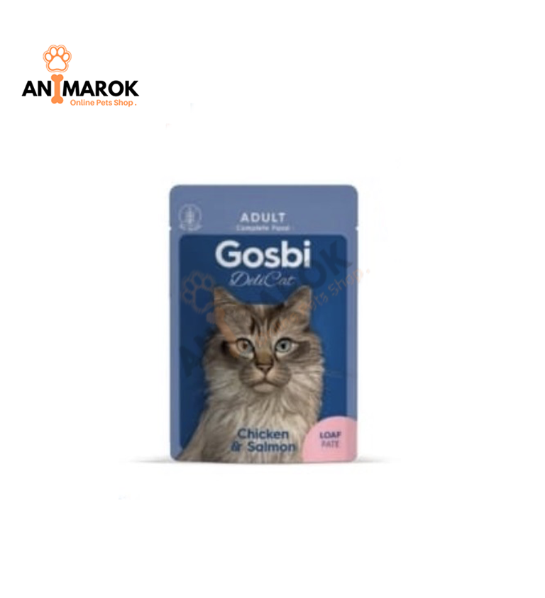 Gosbi Delicat Adult Chicken & Salmon –Pâtés