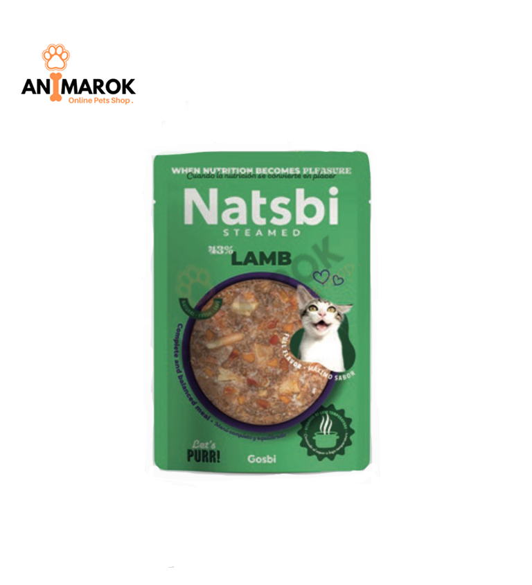 🐱 Gosbi Natsbi Steamed Lamb pour Chat