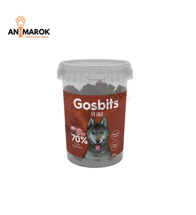GOSBI Gosbits Wild – Friandises à la caille et au lapin pour chien